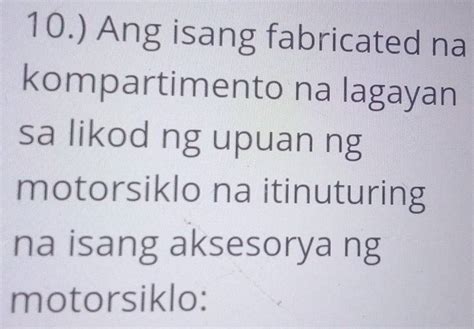 ang isang fabricated na|Solved: 10.) Ang isang fabricated na kompartimento na lagayan .